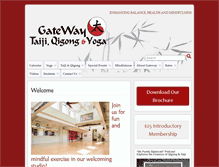Tablet Screenshot of gatewaytaiji.com